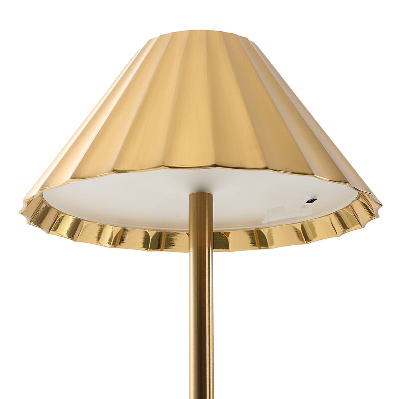 Renwil Ginevra 12.6" Height Table Lamp, Yellow