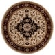 preview thumbnail 14 of 35, SAFAVIEH Handmade Heritage Kassandra Traditional Oriental Wool Rug 6' Round - Ivory/Red - Round