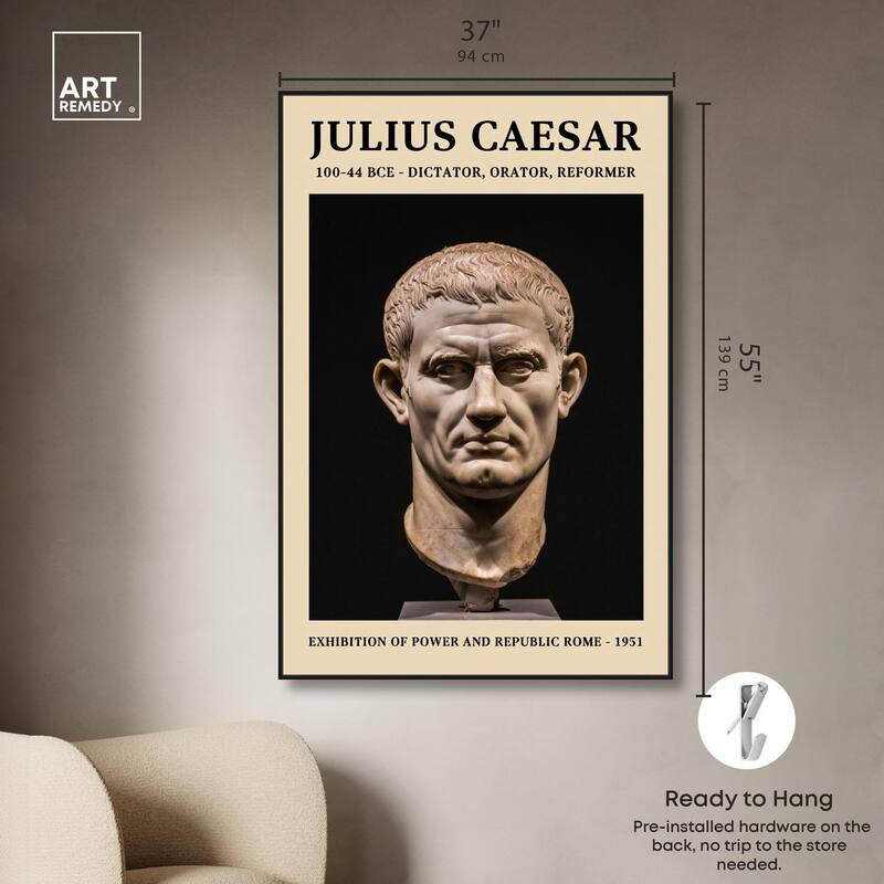 Roman Leader Canvas by Art Remedy
