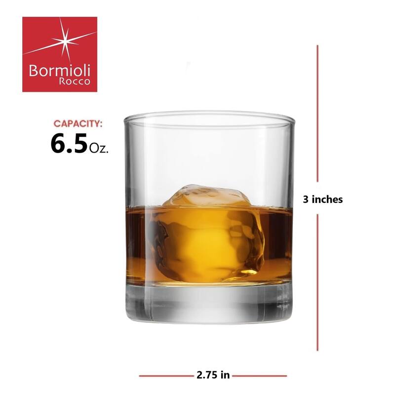 Bormioli Rocco Cortina Set of 6 Glasses