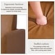 preview thumbnail 52 of 154, Set of 2 Modern Swivel Accent Armchairs Upholstered Arm Chairs