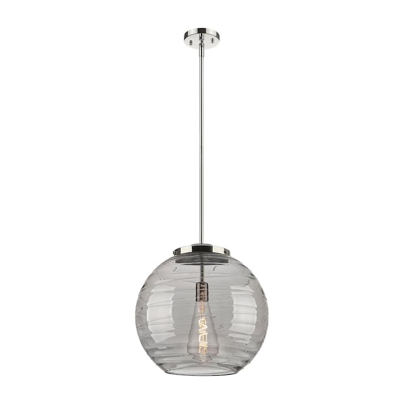 Innovations Lighting 221-1S-18-16 Athens Pendant Athens Deco Swirl 16"