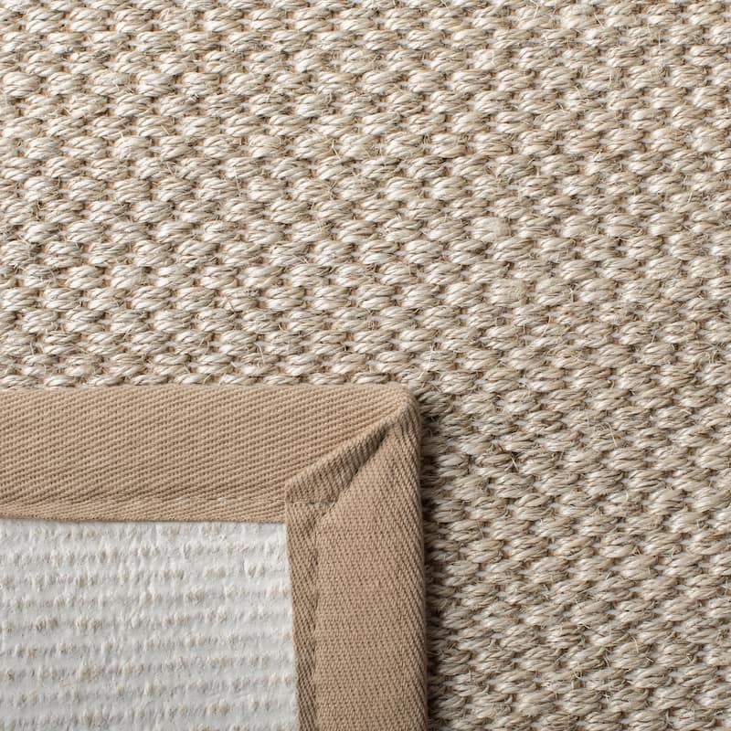 SAFAVIEH Natural Fiber Pacific Casual Border Sisal Rug