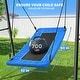 preview thumbnail 9 of 20, Trekassy 700lb Giant 60" Platform Tree Swing, Saucer Swing sets for backyard