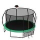 preview thumbnail 8 of 10, 12' Outdoor Recreational Trampoline with Safety Enclosure Net