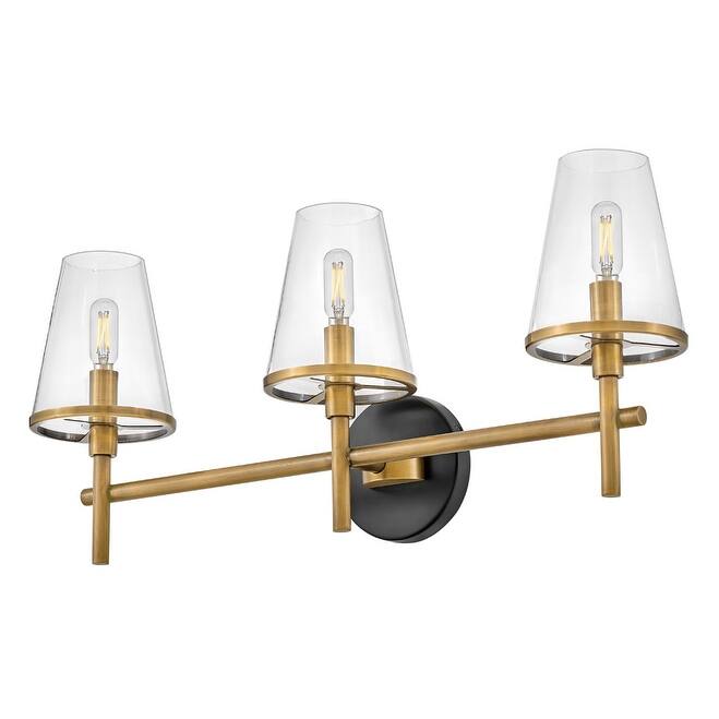 Hinkley Lighting 51083 Marten 3 Light 25" Wide Vanity Light with Clear