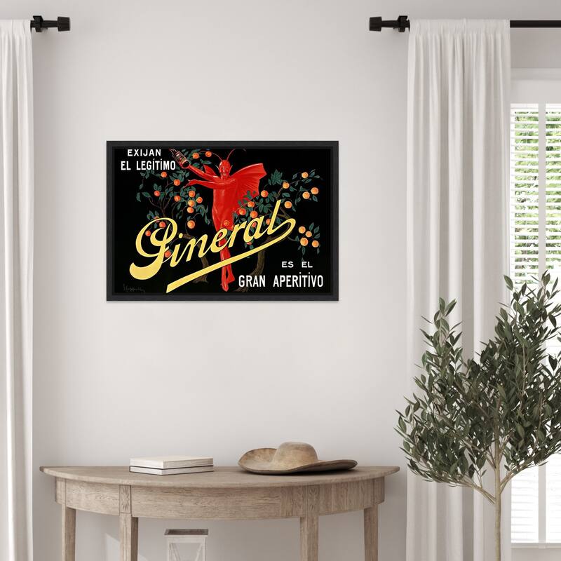 Exijan El Legitimo Pineral, 1912 by Leonetto Cappiello (23 x 16 in.), Framed Canvas Wall Art Print