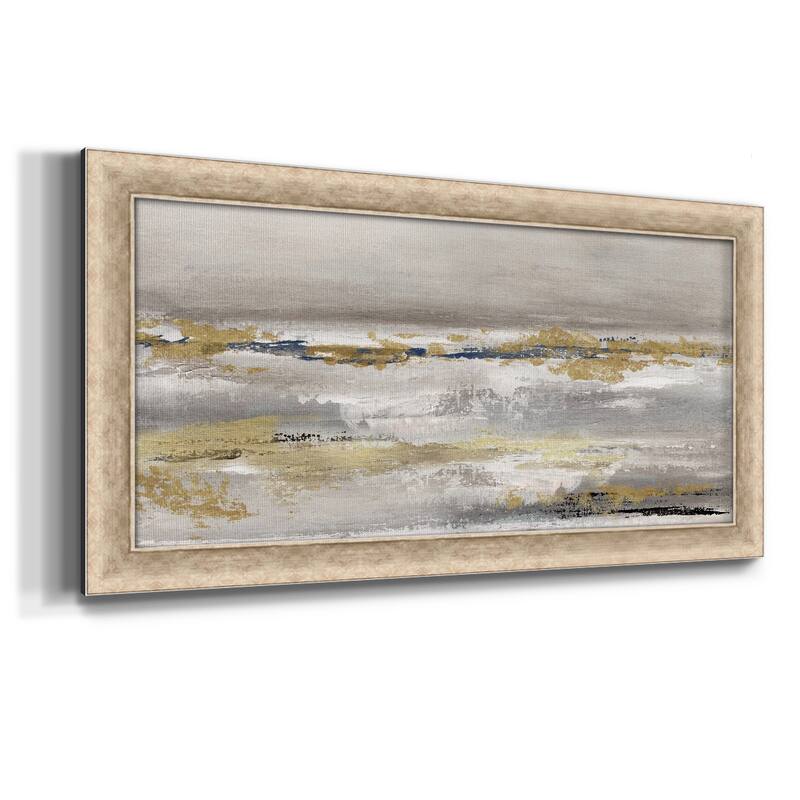 Golden Fog Premium Framed Canvas- Ready to Hang