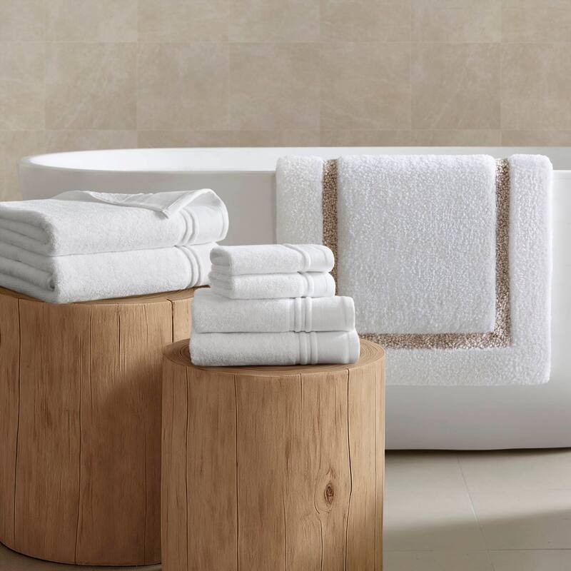 Madison Park Roan Border 6 Piece Towel Set