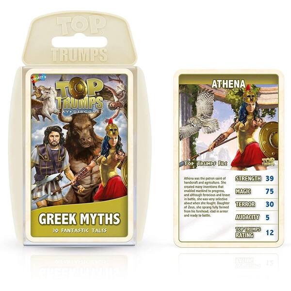slide 2 of 4, Greek Myths Top Trumps Card Game