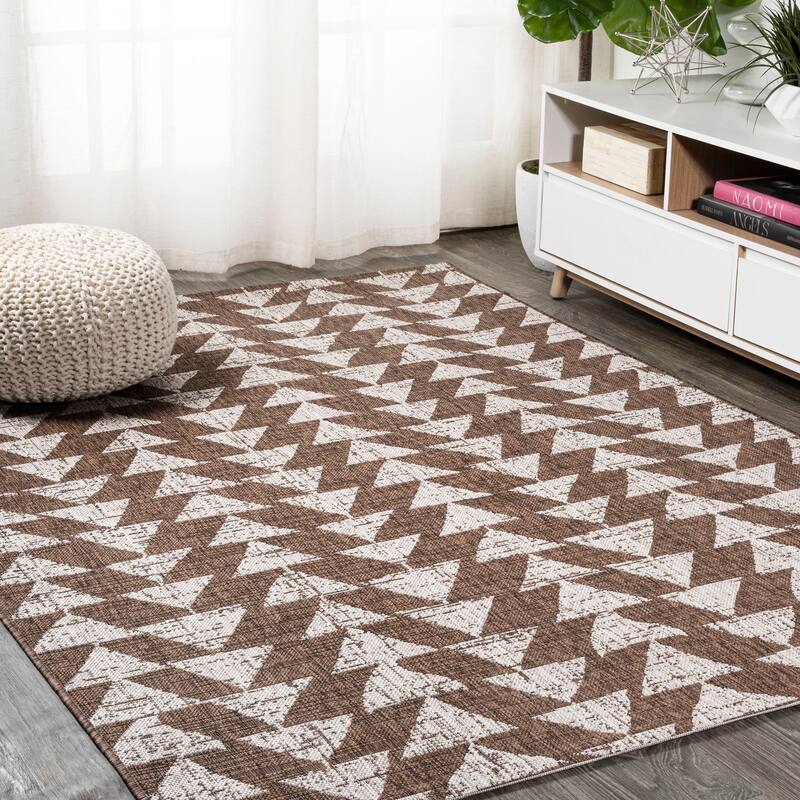 JONATHAN Y Marokko Modern Tribal Geometric Indoor/Outdoor Area Rug