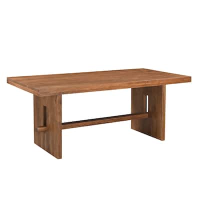 Riley Solid Wood Trestle Dining Table