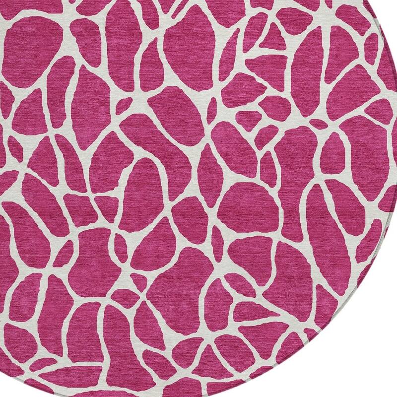 HomeRoots Geometric Transitional Rectangle Outdoor Rug
