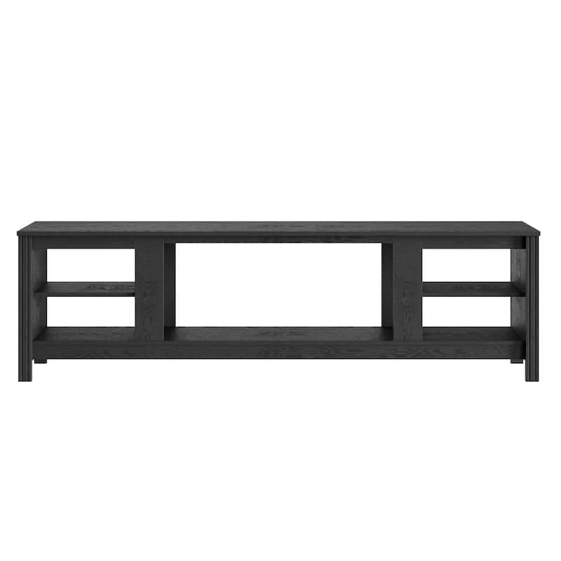 TV Stand for 75 Inch TV Console Table, Wood Entertainment Center
