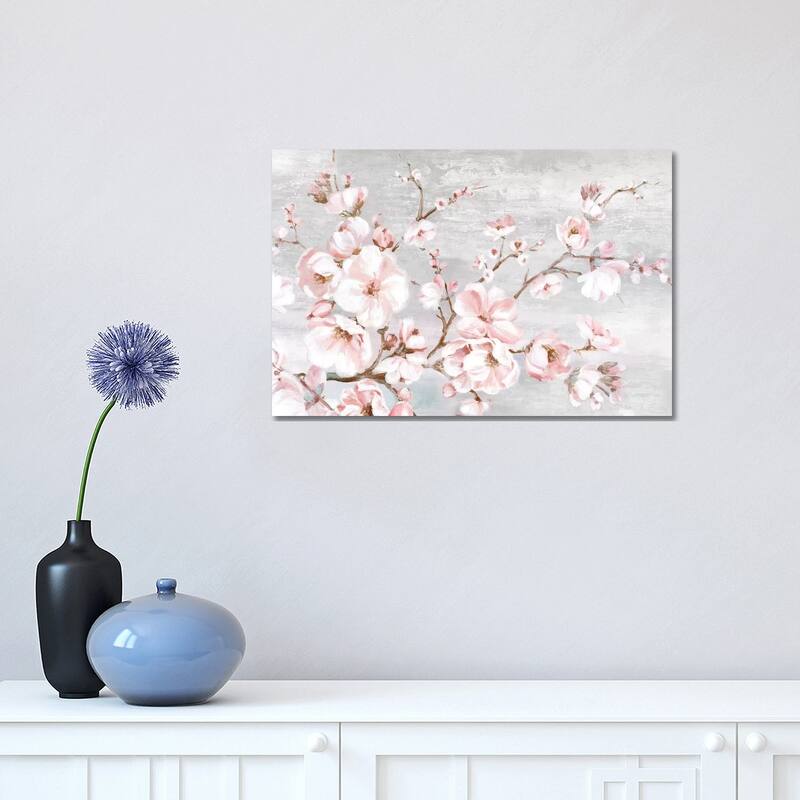 iCanvas "Spring Cherry Blossoms I " by Eva Watts Canvas Print - 12x18x1.5
