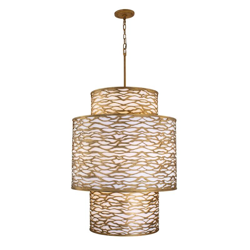 Kato 16-Light 3-Tier Foyer Pendant Light