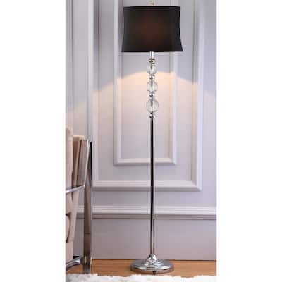 SAFAVIEH Lighting 60-inch Venezia Crystal Floor Lamp - 14"x14"x61"