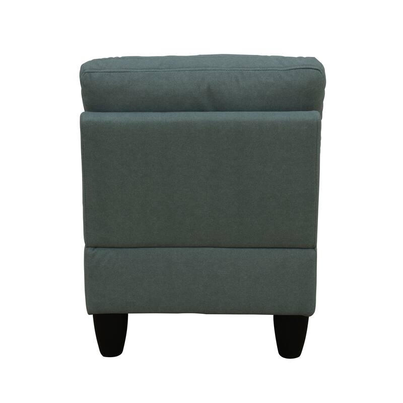 Contemporary 4-Piece L-Shaped Sectional Sofa Set