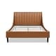 preview thumbnail 7 of 16, Willow Faux Leather Channel Tufted Platform Bed Set
