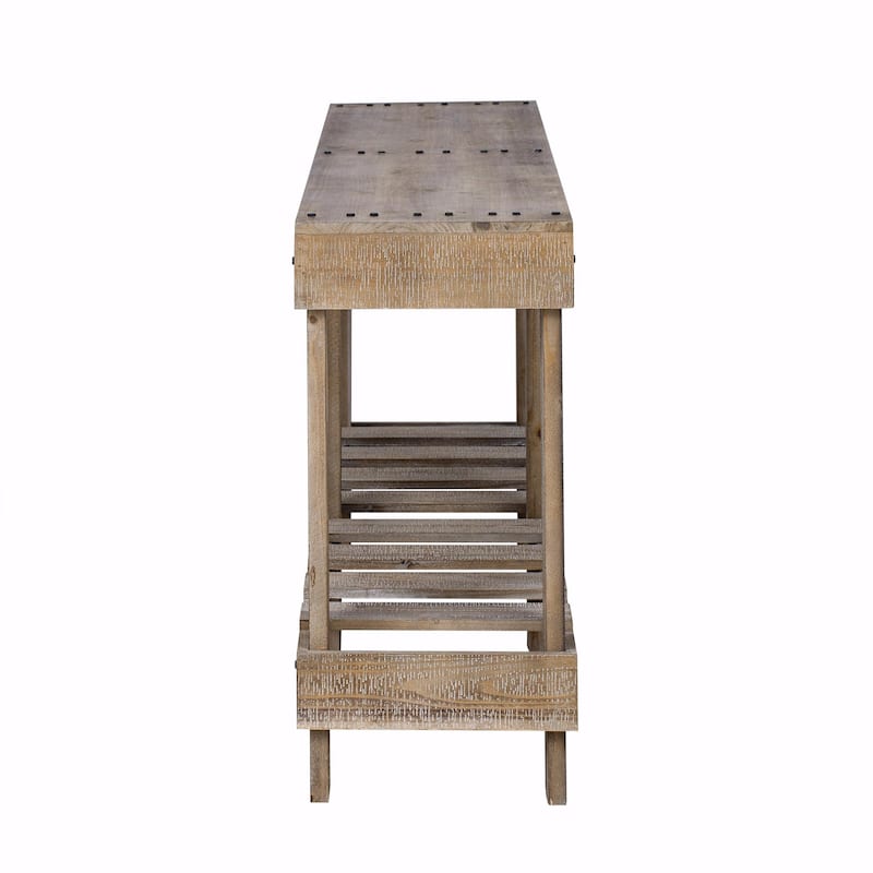 62.9" Vintage Console Table