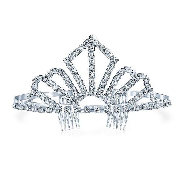 Shop Tiara For Wedding Crystal Princess Headband Headpiece Crown