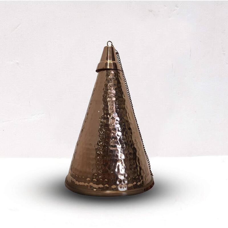 Small Hawaiian Cone Tiki Torch