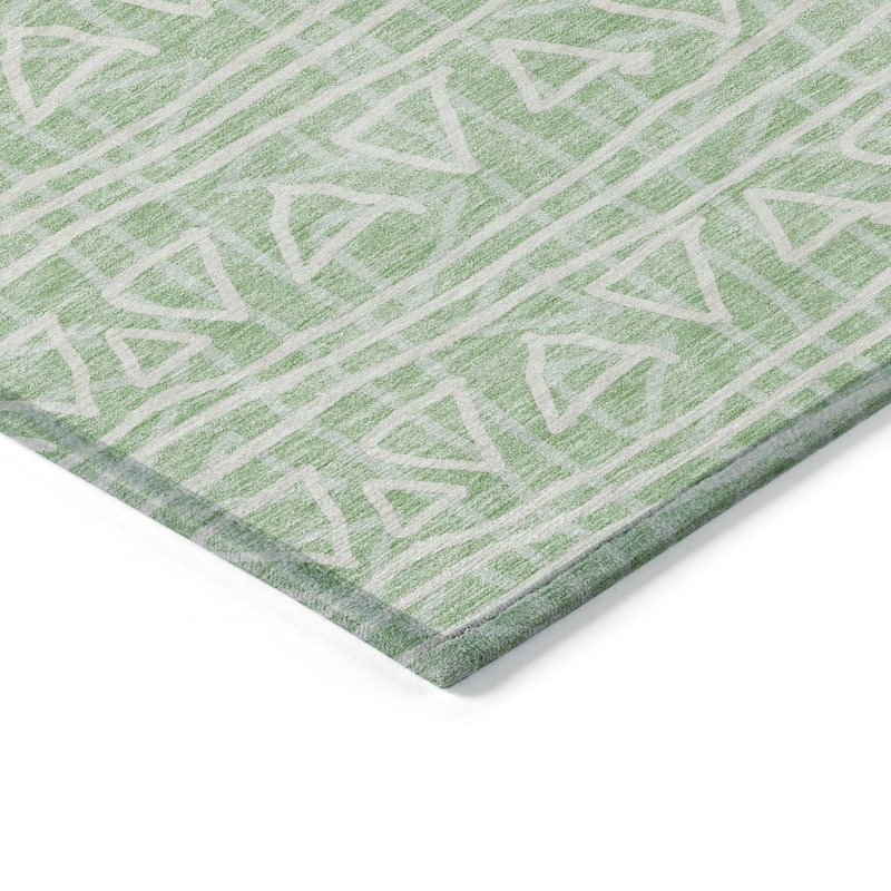 Machine Washable Indoor/ Outdoor Chantille Morrocan Boho Rug