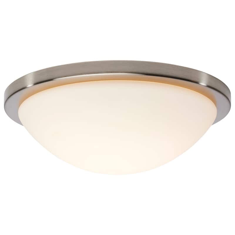 Nuvo Lighting 62/1843 Button 14" Wide 1 Light LED Flush Mount Bowl