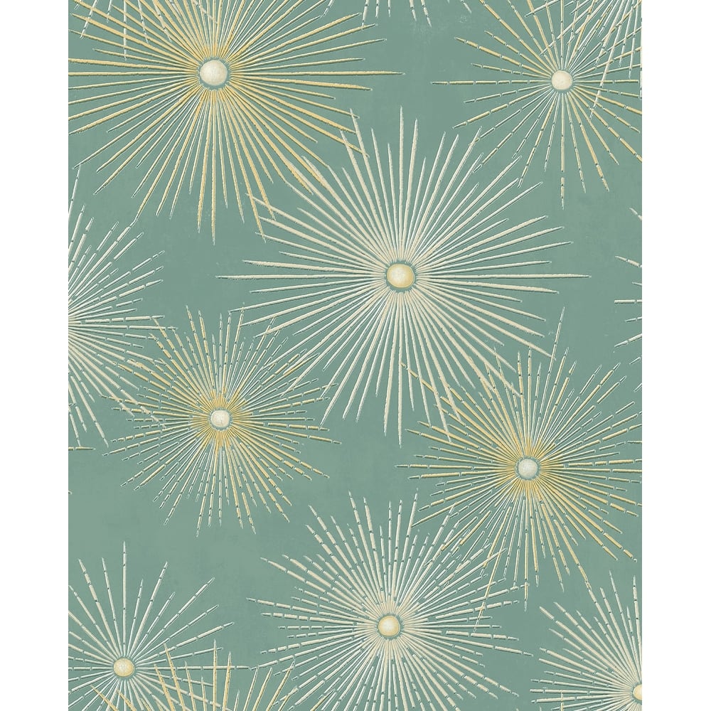 NextWall Starburst Geo Peel and Stick Wallpaper