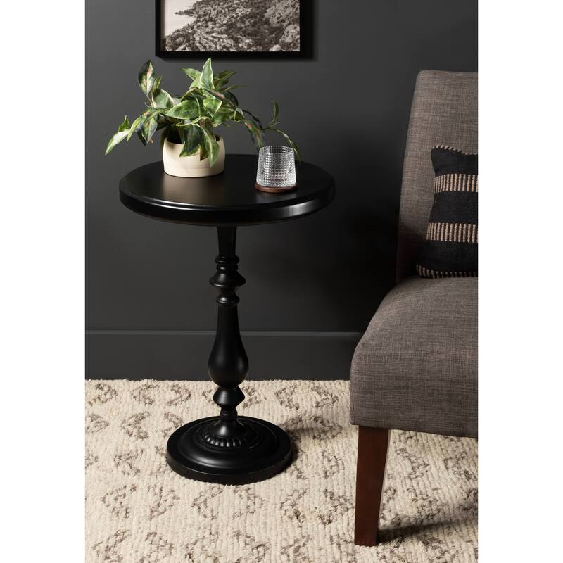 Kate and Laurel Wixley Wood and Metal Side Table