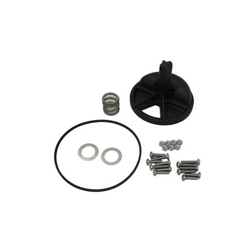 7" Silver and Black DV6 and DV7 Jacuzzi Valve Diverter Repair Kit