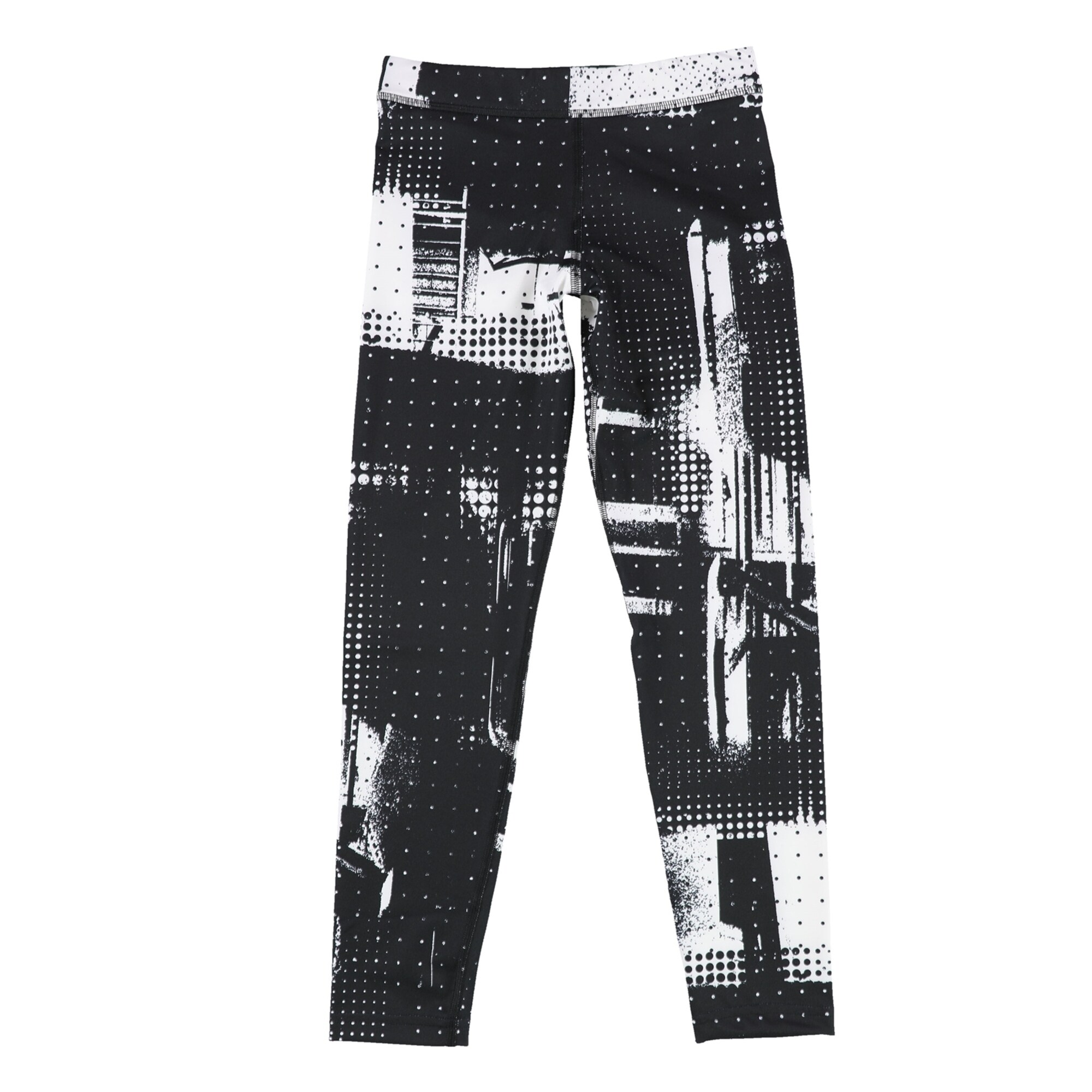Reebok Girls Urban Grid Athletic Leggings Black XS Bed Bath Beyond 41596822