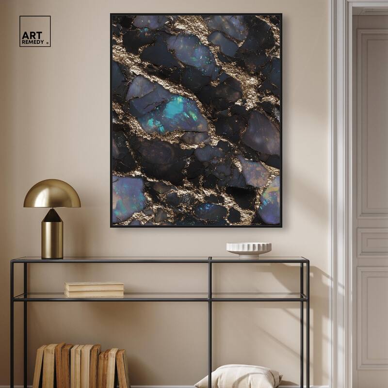 Astral Firelight Canvas by Art Remedy