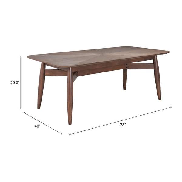 Silea Rectangular Dining Table Espresso - Bed Bath & Beyond - 41504091