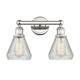 Option Polished Nickel / Clear Crackle