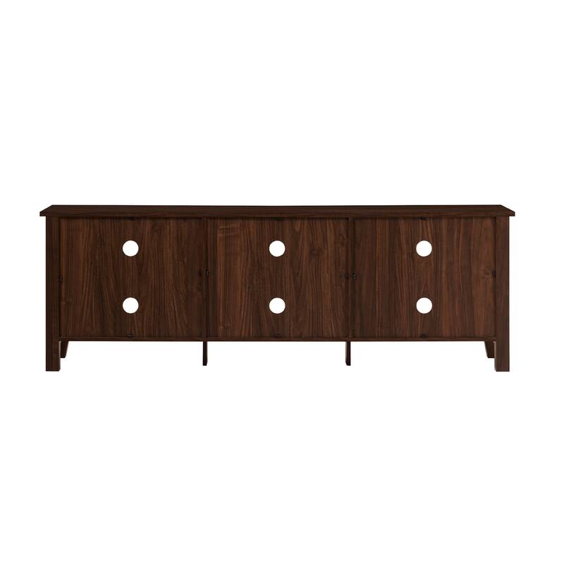 Middlebrook Designs 70-inch Wooden TV Stand with Open Storage