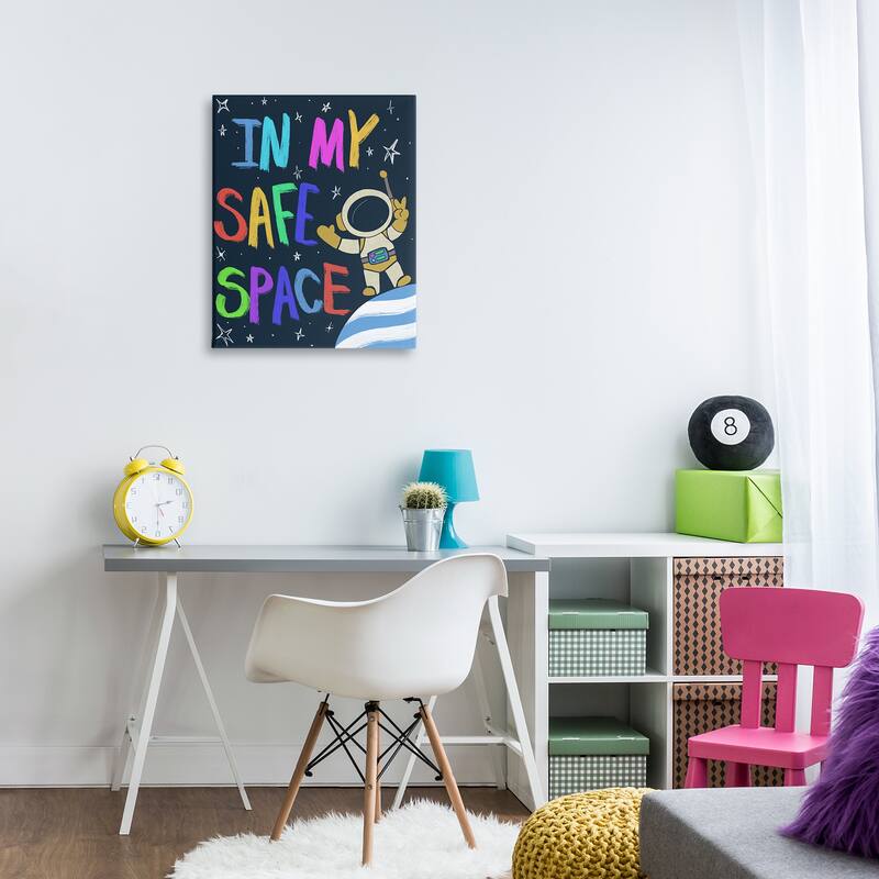 Stupell Comforting In My Safe Space Canvas Wall Art Design By Chen Alyesh