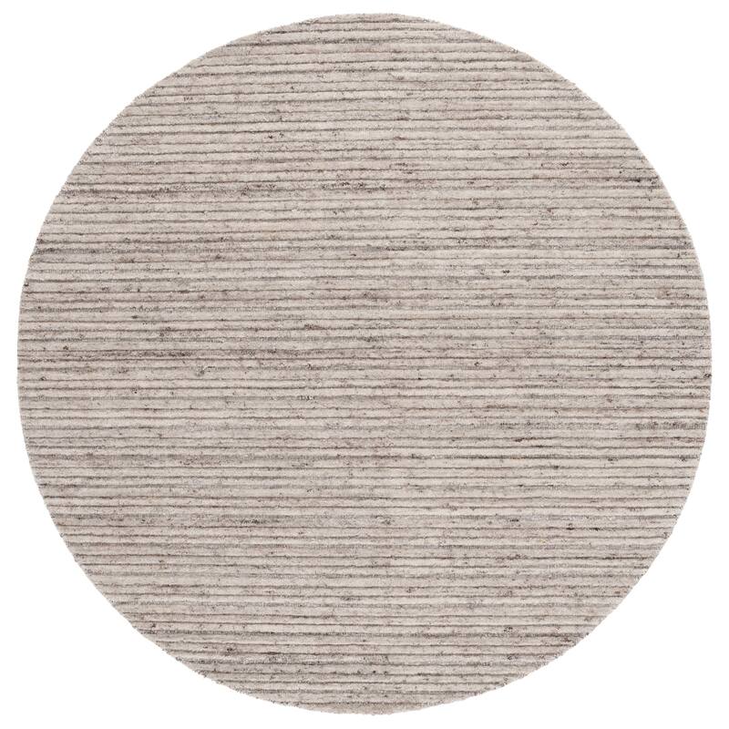 SAFAVIEH Elements Kukoo Modern & Contemporary Rug - 6' Round - Beige