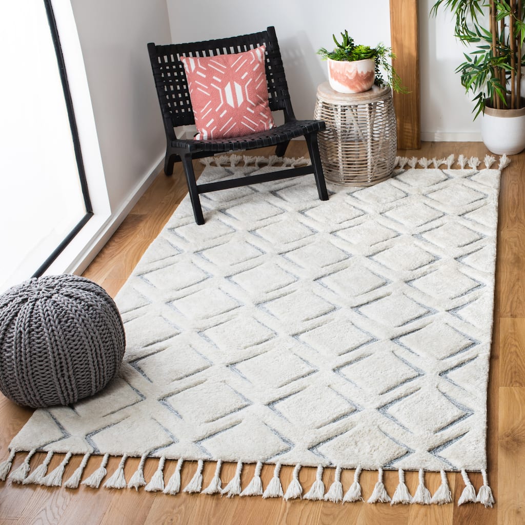 SAFAVIEH Handmade Sahara Sydnie Moroccan Cotton Rug