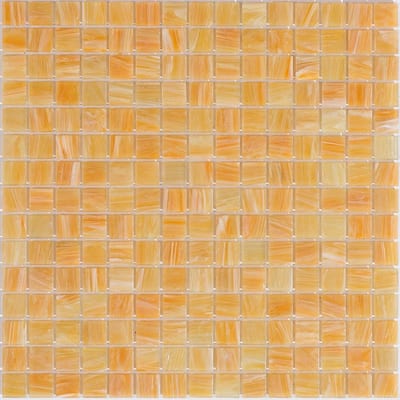 Apollo tile 12" x 12" Celestial Glossy Buff Beige Glass Tile (20 sq ft/case) - 20 Pack