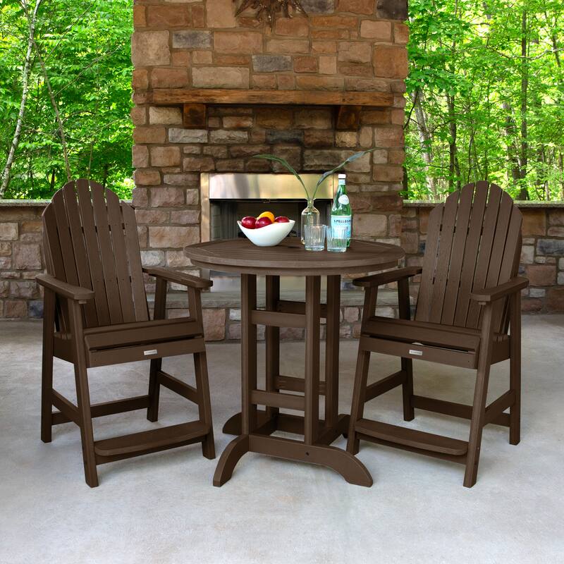 HIGHWOOD Hamilton 3-piece Counter-Height Outdoor Dining Set