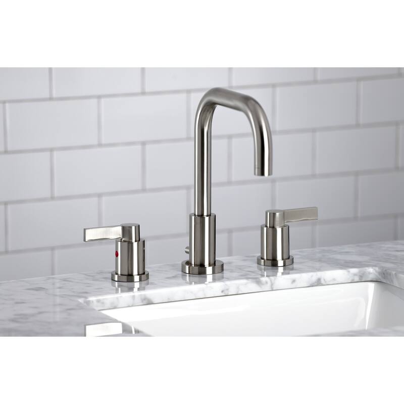 Kingston Brass NuvoFusion 8 in. Widespread Bathroom Faucet