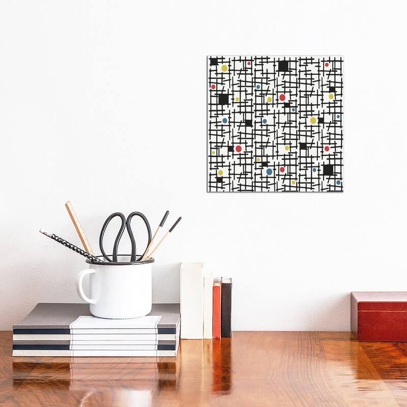 iCanvas "Spot The Dot" by Hemingway Design Canvas Print - 12x12x0.75