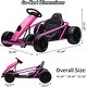 preview thumbnail 30 of 28, 24V Kids Go Kart for Teens, Featuring Dual 300W Motors, 9Ah Large Battery, High-Speed Drifting up to 8MPH with Music and Horn