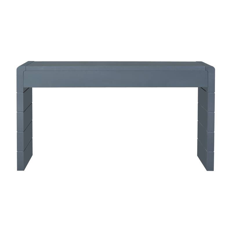 Wooden Entryway Table with 2 Drawers