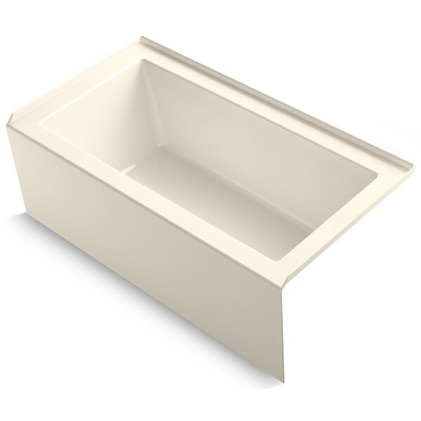 Kohler K-1957-RA Underscore 60" Acrylic Soaking Bathtub ...