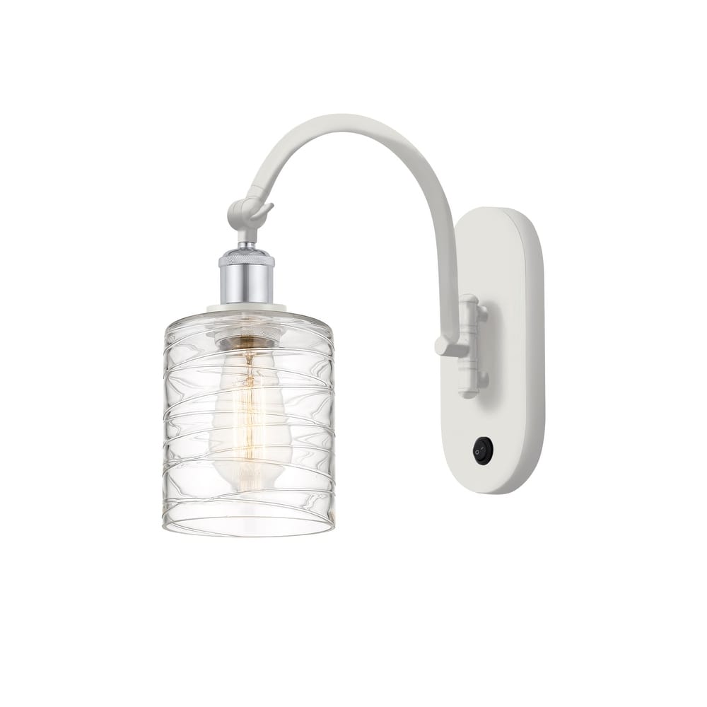 Innovations Lighting 518-1W-13-5 Cobbleskill Sconce Cobbleskill 13"