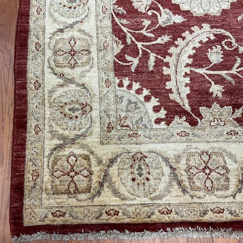 HERAT ORIENTAL Handmade Oushak Wool Rug - 7'3" x 9'7"
