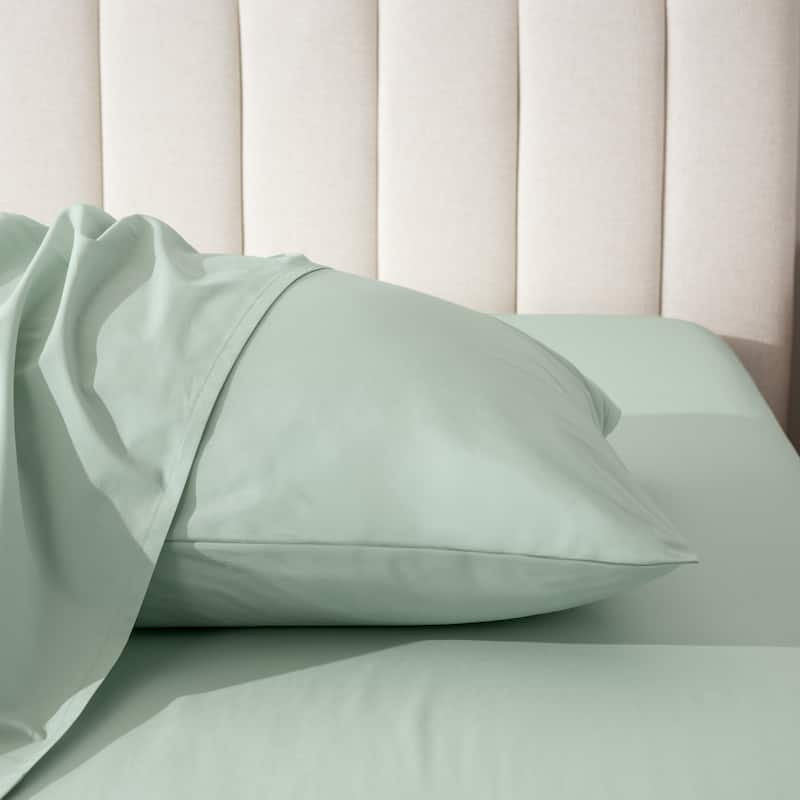 Bare Home Organic Cotton Percale Pillowcase Set (Set of 2)