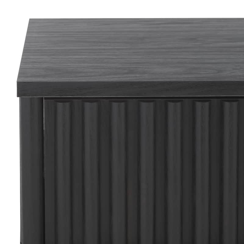 SAFAVIEH Lylia 2-Door Storage Coffee Table - 43.7 in. W x 21.5 in. D x 15.4 in. H